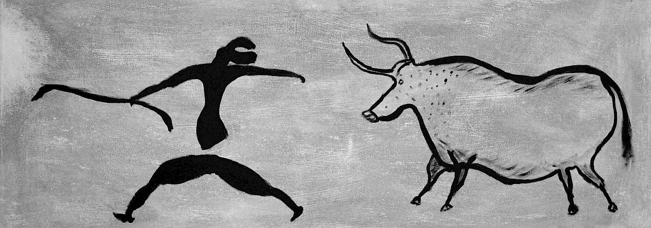 Steinzeit Angst Kaltakquise