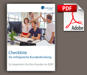 PDF zum Download - Checkliste für erfolgreiche Kundenbindung